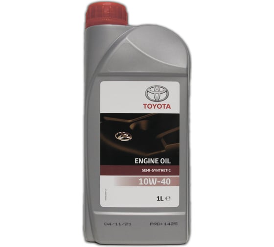 Моторное масло TOYOTA SEMI SYNTHETIC 10W40, 1 л, Бельгия 08880-80826