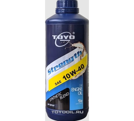 Автомобильное масло Toyo G Strength SAE 10W-40 API SP/CF, 1 л 9555131400751