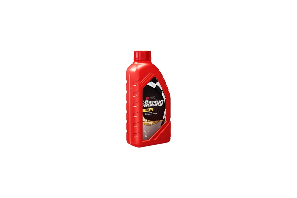 Масло моторное синтетическое ZIC RACING (1 л; 10W-50) SK Lubricants 131046  - выгодная цена, отзывы, характеристики, фото - купить в Москве и РФ