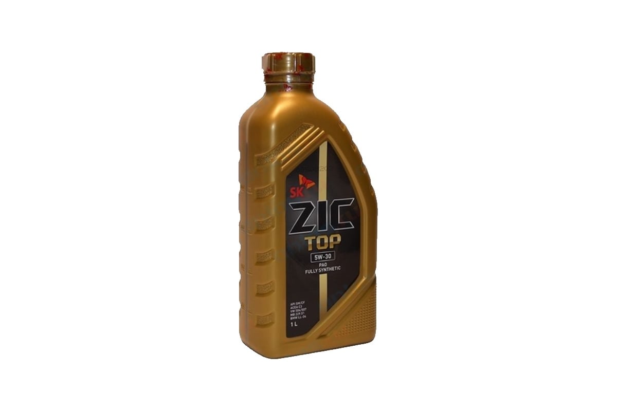 Масло синтетическое ZIC TOP (1 л; 5W30; C3; SN/CF) SK Lubricants