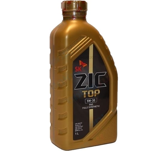 Масло синтетическое ZIC TOP (1 л; 5W-30; C3; SN/CF) SK Lubricants 132901