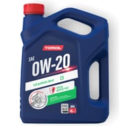 Моторное масло TOMOIL Engine Oil 0W-20 C5, канистра 4 л 7100000258