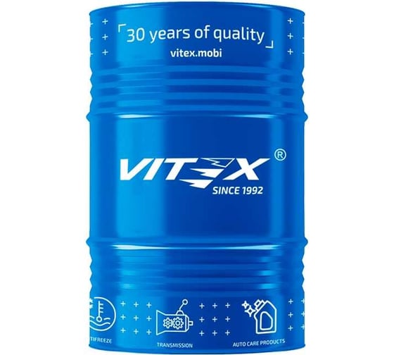 Масло моторное VITEX Medius 15W40 бочка 200 л SAE API CI-4/SL Соответствует спецификации ACEA E7, MAN 3275, MB 228.3, Cummins СES 20077/78, Volvo VDS-3 v3398b1