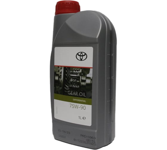 Трансмиссионное масло TOYOTA DIFFERENTIAL 75W90 1л, Бельгия 08885-81592