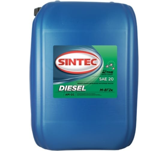 Масло моторное Sintec М-8Г2к (30 л; SAE 20; СС) Обнинскоргсинтез 122434 1