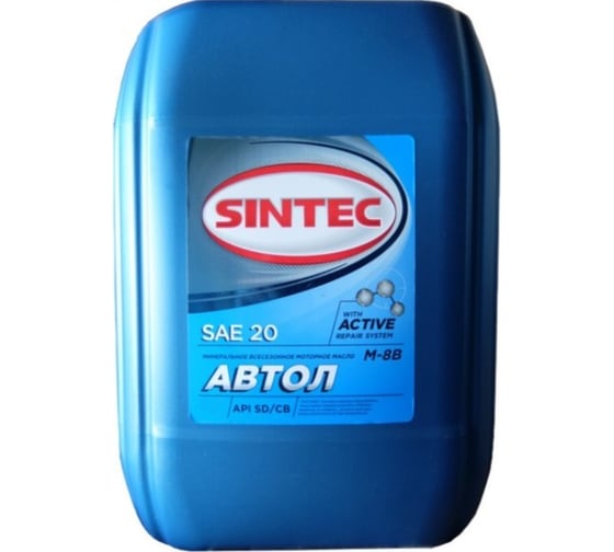 Масло моторное Sintec М 8В автол (30 л; SD/CB; SAE 20) Обнинскоргсинтез 122427 1