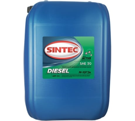 Масло моторное Sintec М10Г2к (30 л; СС; SAE 30) Обнинскоргсинтез 122431