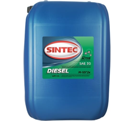 Масло моторное Sintec М10Г2к (30 л; СС; SAE 30) Обнинскоргсинтез 122431