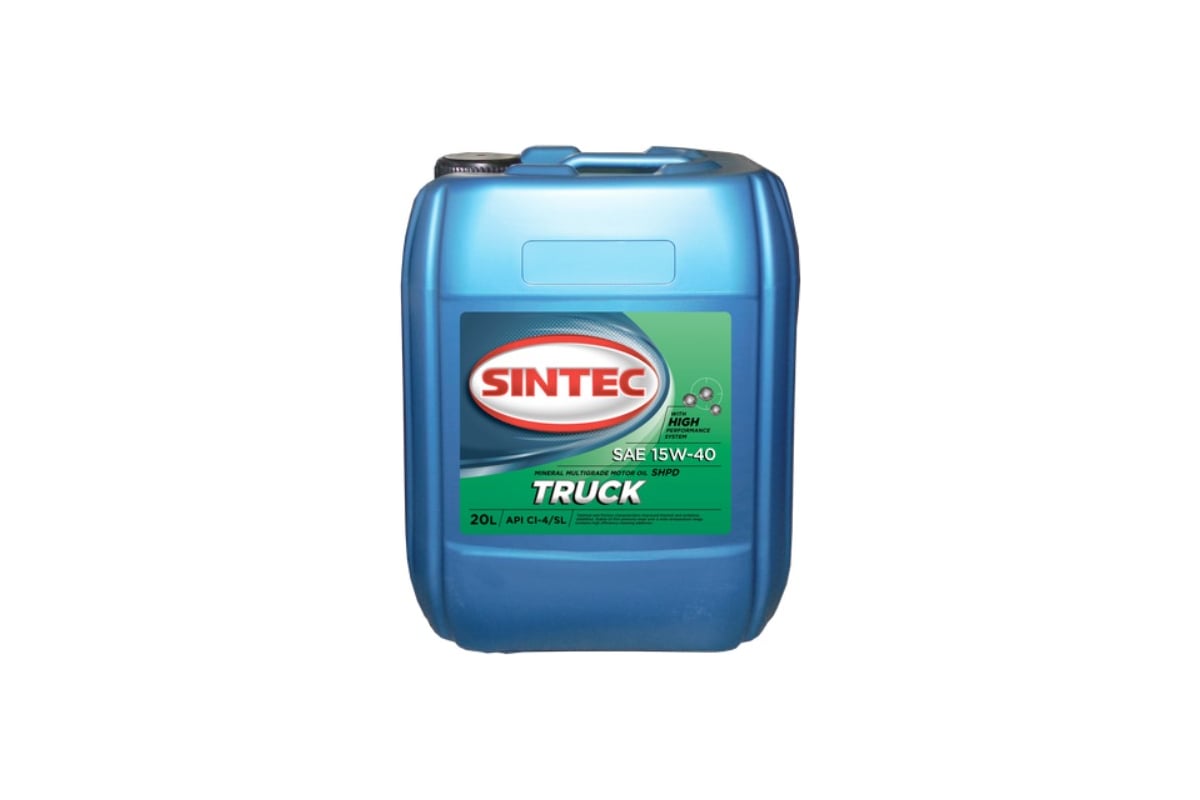 Гидравлическое масло камаз. Sintec Truck SAE 10w-40 API ci-4/SL 20л. Sintec SAE 10w-40. Sintec 15w40. Sintec SAE 10w-40 Diesel.