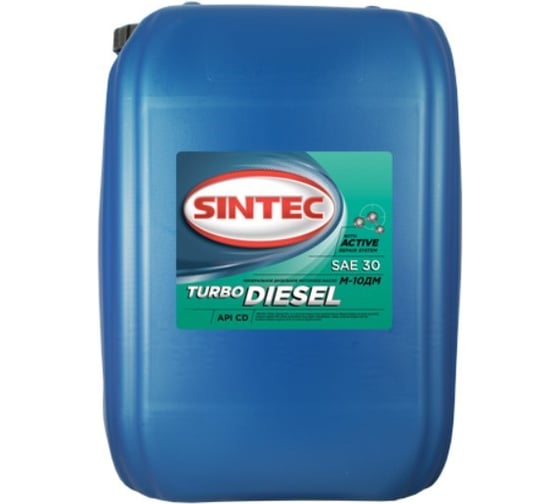 Масло моторное Sintec Turbo Diesel M10ДМ (30 л; CD) Обнинскоргсинтез 122438 1