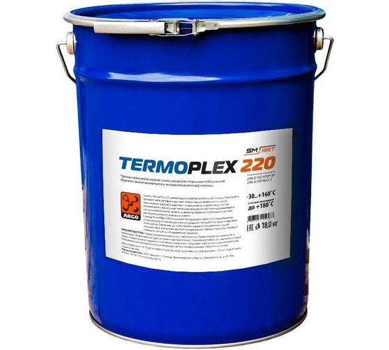 Смазка TermoPlex 220 EP2 евроведро 18 кг ARGO Н01020180