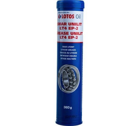 Смазка консистентная GREASE UNILIT LT4 EP 2 400 гр LOTOS WR-3604810-000