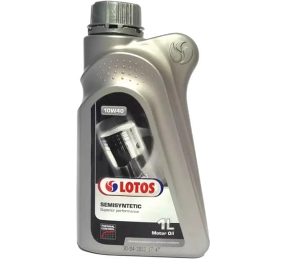 Масло моторное SEMISYNTHETIC (1 л; 10W40; SL/CF) LOTOS WF-K100910-0H0 1
