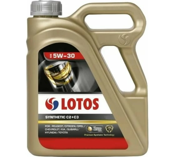 Моторное масло SYNTHETIC (4 л; 5W30; C2+C3) LOTOS WF-K404D90-0H0