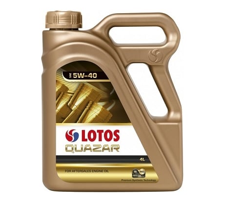 Масло синтетическое моторное QUAZAR (4 л; 5W40; SN/CF; С3) LOTOS WF-K401K10-0H0