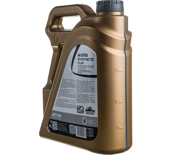 Моторное масло SYNTHETIC PLUS (4 л; 5W40;SN/CF) LOTOS WF-K402Y00-0H0