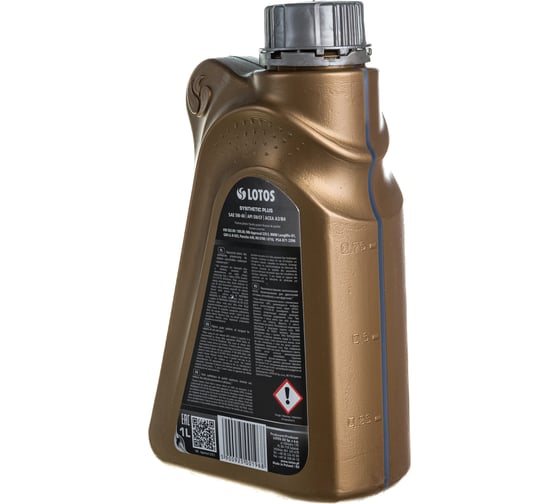Моторное масло SYNTHETIC PLUS (1 л; 5W40;SN/CF) LOTOS WF-K102Y00-0H0