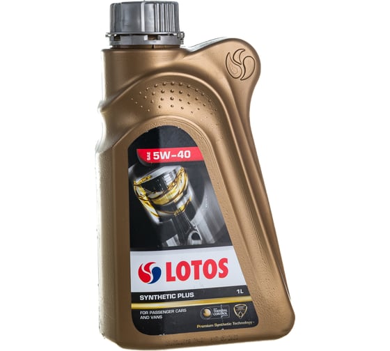 Моторное масло SYNTHETIC PLUS (1 л; 5W40;SN/CF) LOTOS WF-K102Y00-0H0
