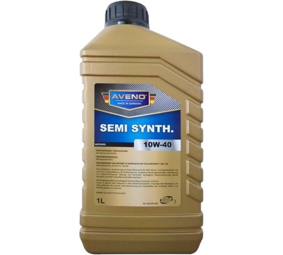 Моторное масло AVENO Semi Synth. SAE 10W-40 0002-000025-001