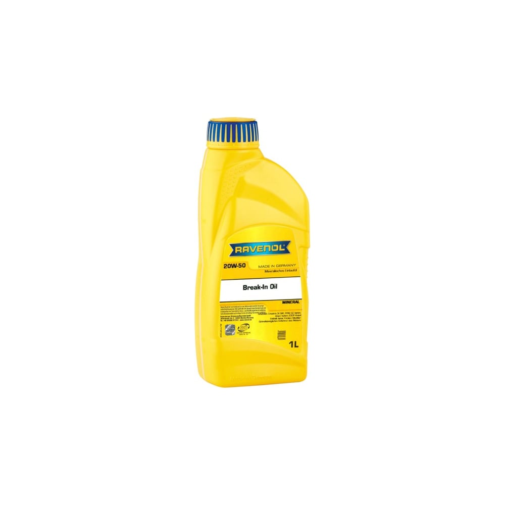 Обкаточное масло Break-In Oil SAE 20W-50 1 л RAVENOL 1114110-001-01-999 ...
