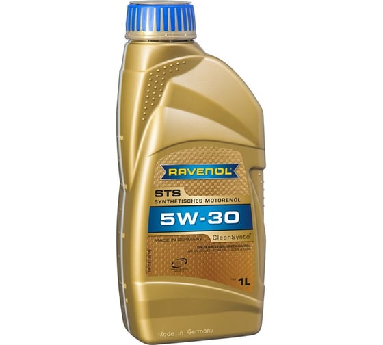 Моторное масло STS SAE 5W-30 new 1 л RAVENOL 1111312-001-01-999