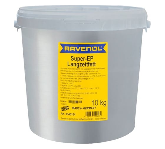Смазка Super EP-Langzeitfett 10 кг RAVENOL 1340104-010-03-000