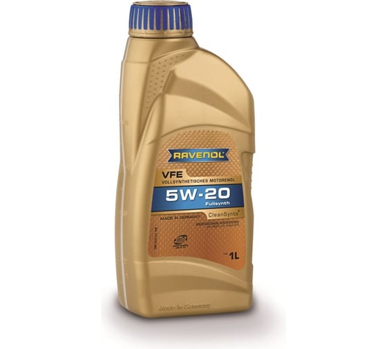 Моторное масло VFE SAE 5W-20 new 1 л RAVENOL 1111311-001-01-999 1