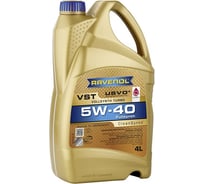 Моторное масло VST SAE 5W-40 new 4 л RAVENOL 1111136-004-01-999