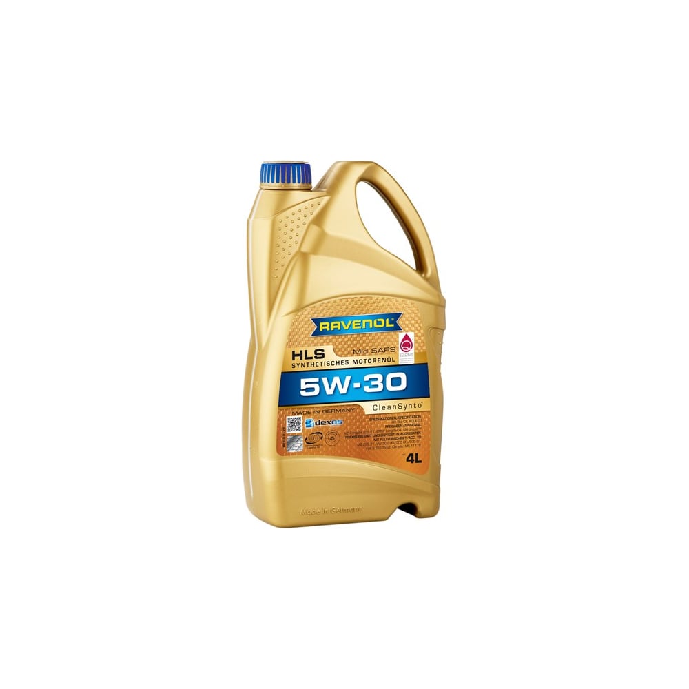 Моторное масло HLS SAE 5W-30 new 4 л RAVENOL 1111119-004-01-999 ...