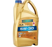 Моторное масло HLS SAE 5W-30 new 4 л RAVENOL 1111119-004-01-999