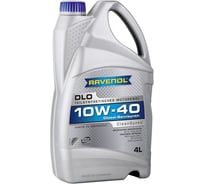 Моторное масло DLO SAE 10W-40 new 4 л RAVENOL 1112111-004-01-999