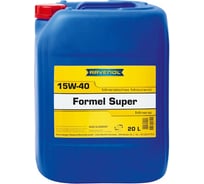 Моторное масло Formel Super SAE 15W-40 SF-CD new 20 л RAVENOL 1113115-020-01-999