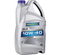 Моторное масло DLO SAE 10W-40 new 5 л RAVENOL 1112111-005-01-999