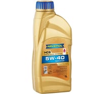 Моторное масло HCS SAE 5W-40 new 1 л RAVENOL 1112105-001-01-999