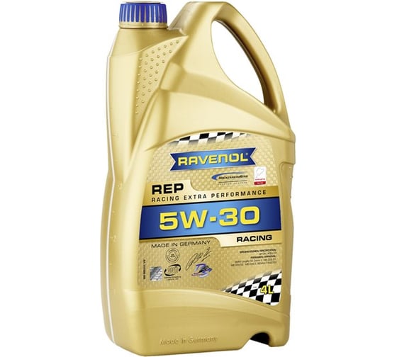 Моторное масло REP Racing Extra Performance SAE 5W-30 4 л RAVENOL 1141088-004-01-999