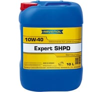 Моторное масло Expert SHPD SAE 10W-40 new 10 л RAVENOL 1122105-010-01-999