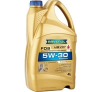 Моторное масло FDS SAE 5W-30 new 4 л RAVENOL 1111139-004-01-999
