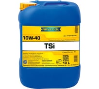 Моторное масло TSI SAE 10W-40 new 10 л RAVENOL 1112110-010-01-999