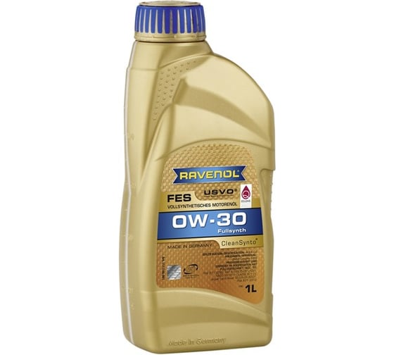 Моторное масло FES SAE 0W-30 new 1 л RAVENOL 1111146-001-01-999