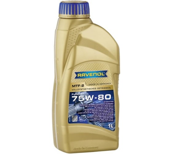 Масло трансмиссионное MTF-2 new (1 л; 75W-80) RAVENOL 1221103-001-01-999
