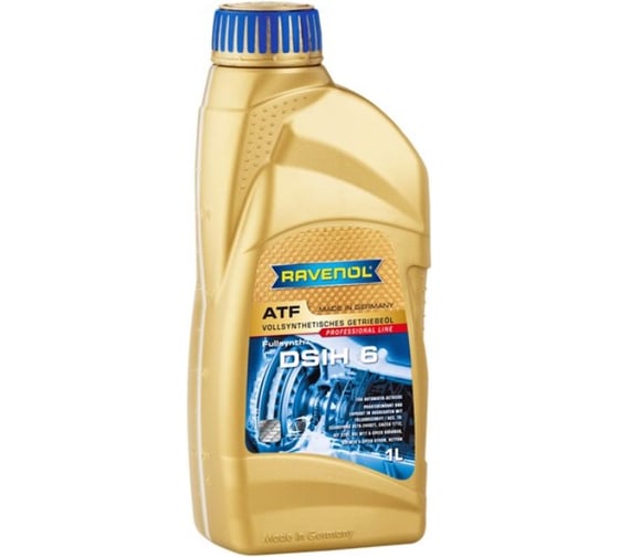 Масло трансмиссионное ATF DSIH 6 new 1 л RAVENOL 1211133-001-01-999 1