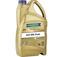 Масло трансмиссионное CVT KFE Fluid new 4 л RAVENOL 1211134-004-01-999