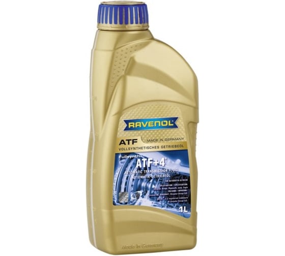 Масло трансмиссионное ATF+4 Fluid new 1 л RAVENOL 1211100-001-01-999 1