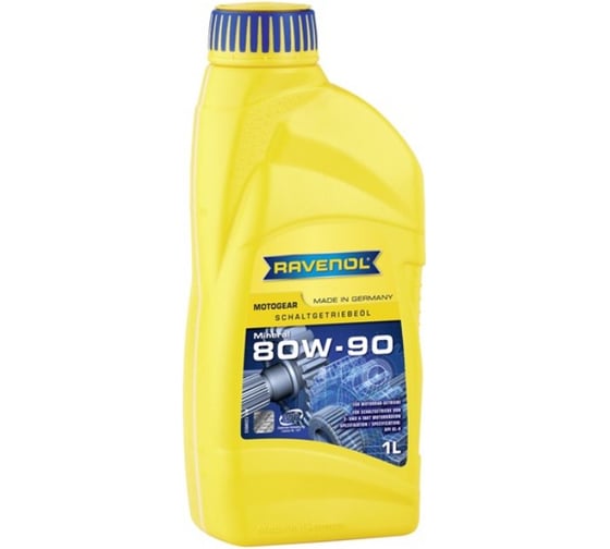 Масло трансмиссионное Motogear new (1 л; 80W-90; GL-4) RAVENOL 1250055-001-01-999 1