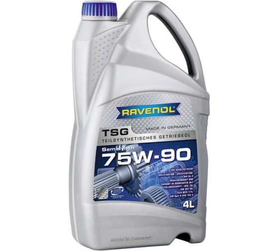 Масло трансмиссионное TSG new (4 л; 75W-90; GL-4) RAVENOL 1222101-004-01-999 1