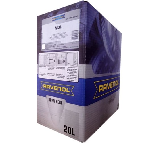 Масло трансмиссионное MDL Multi-disc locking differentials ecobox 20 л RAVENOL 1222103-B20-01-888 1