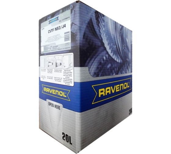 Масло трансмиссионное CVTF NS3/ J4 Fluid ecobox 20 л RAVENOL 1211132-B20-01-888 1