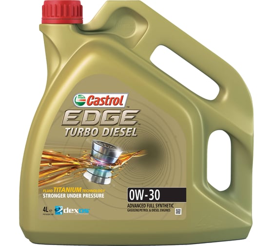 Масло Edge Titanium 0W-30 C3 турбодизель 4 л Castrol 157E5C 1