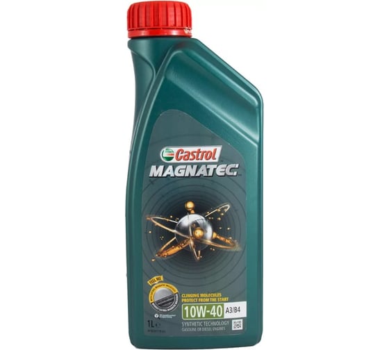 Масло Magnatec 10W-40 (A3/B3; A3/B4) полусинтетическое 1 л Castrol 15CA23 1