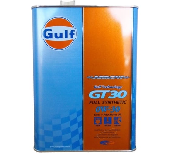 Масло моторное Arrow GT 30 (4 л; 0W-30) GULF 4932492112229
